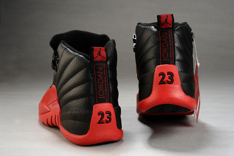 Air Jordan 12 Mens Shoes Aaa Black/Red Online